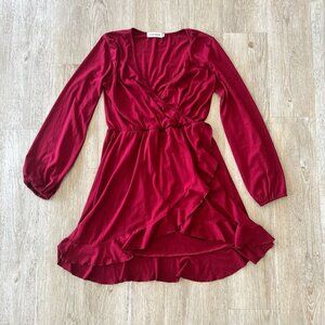 Womens Leadingstar Red Mini Dress - S